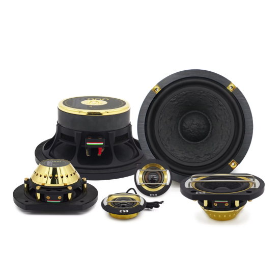 ESB AUDIO 8.6K3 (8.165 + 8.075 + 8.028) 3-drożny system głośnikowy Hi-End Car Audio